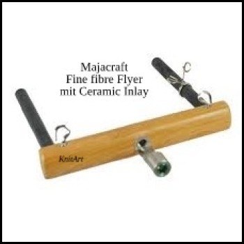 Majacraft Fine fibre Flyer mit Ceramic Inlay